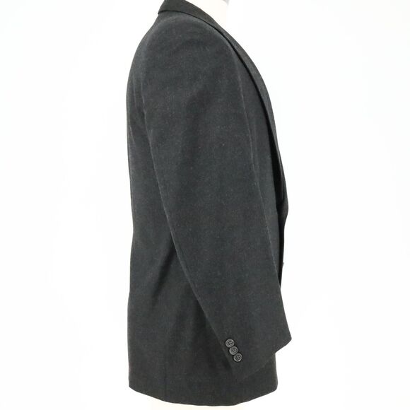 Jos A Bank  Sport Coat Mens 42R Charcoal Gray Wool Jacket Premier Collection - Picture 5 of 14